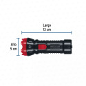 Linterna plástica de LED, 40 lm, recargable, ULTRACRAFT
