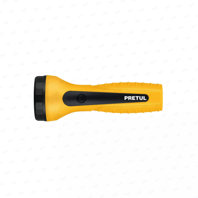 Linterna plástica de LED, 60 lm, recargable a granel, PRETUL