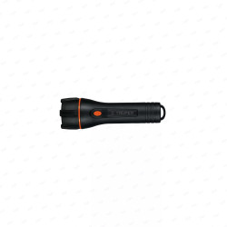 Linterna plástica 1 LED 180 lm con 2 pilas D, Truper