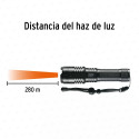 Linterna LED recargable, de aluminio,1,300 lm, TRUPER EXPERT