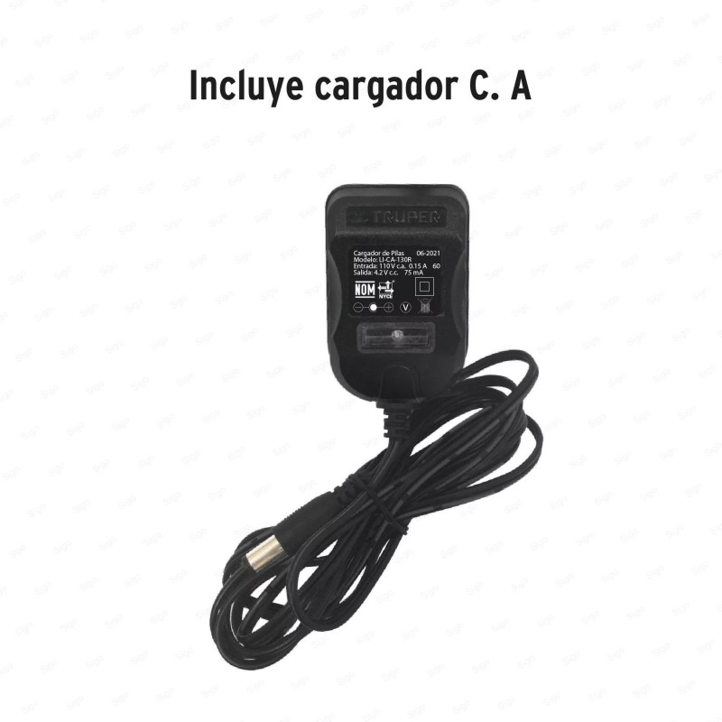 Linterna de minero LED 160 lm, recargable, TRUPER EXPERT