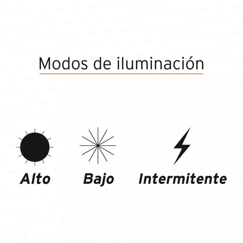 Linterna de minero LED 300 lm, recargable, TRUPER EXPERT