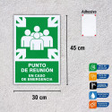 Rótulo Punto de Reunión