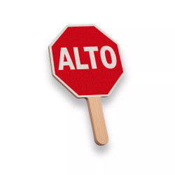 ‣ Paleta Señalización ALTO/SIGA Letras Grandes... | SIGO