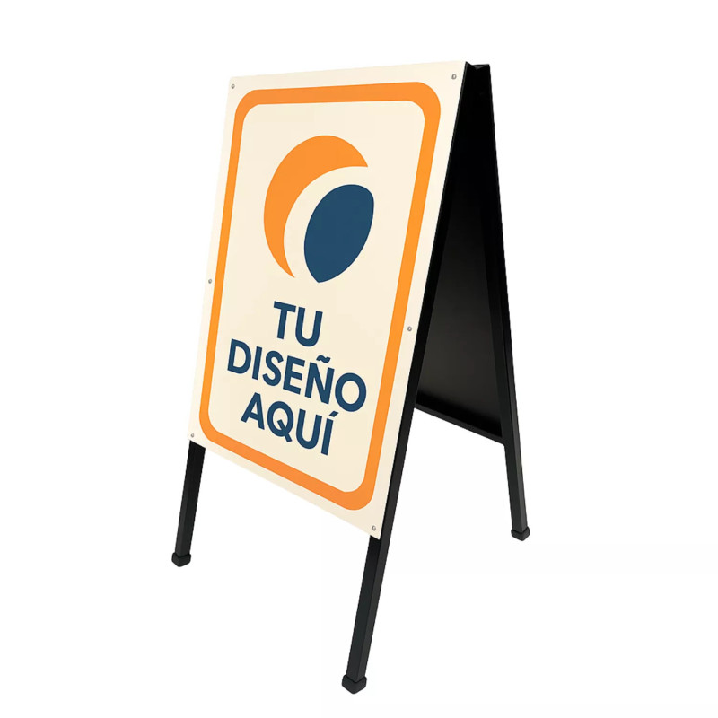 ‣ Caballete Metálico para Señalización... | SIGO