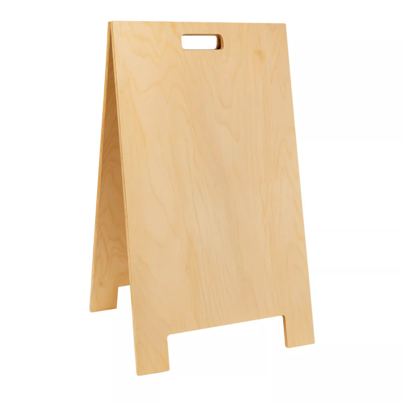 ‣ Caballeta de Madera Publicitaria 28"x40" | SIGO