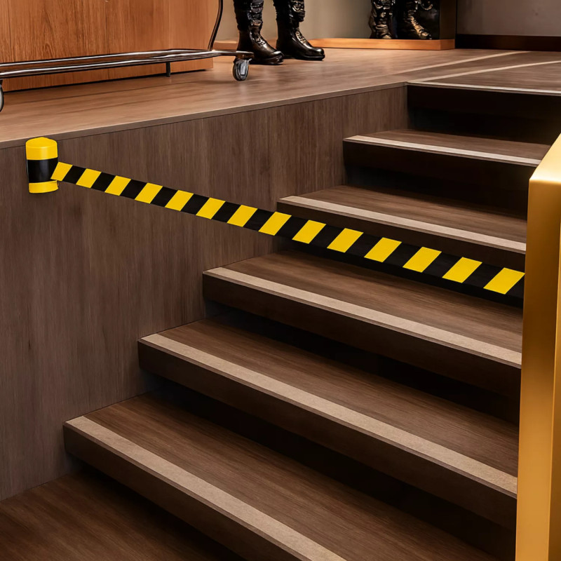 ‣ Carrete retráctil de Seguridad (amaril...) | SIGO
