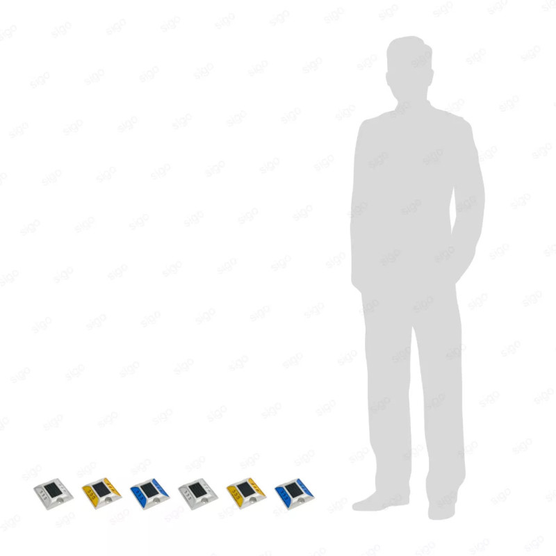 ‣ Vialeta Solar de Aluminio Luz Blanca... | SIGO