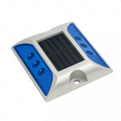 Vialeta Solar de Aluminio Luz Azul