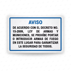 Señal de aviso acceso restringido se necesita autorización | SIGO Guatemala