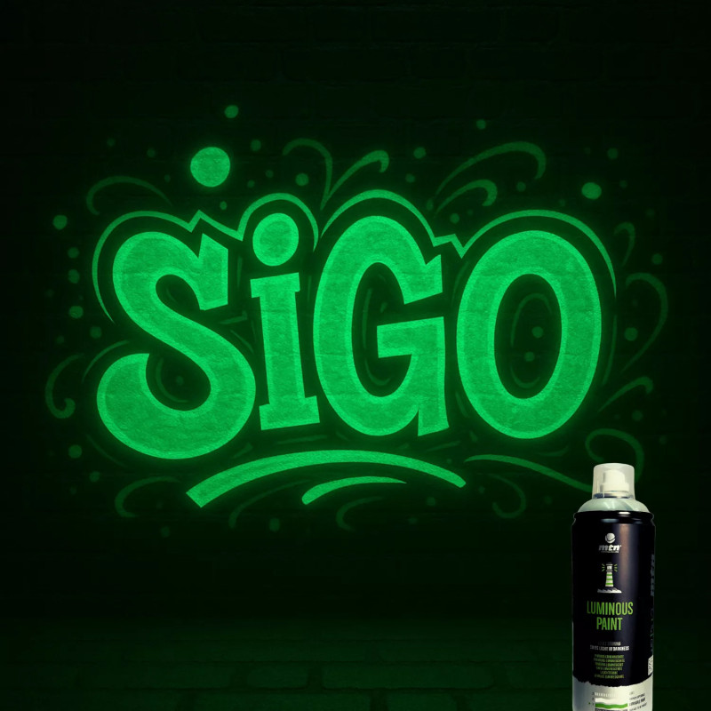 ‣ Pintura Aerosol Fotoluminiscente 400ml | SIGO