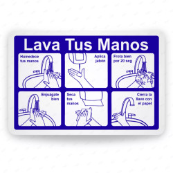 ‣ Rótulo Instructivo de Lavado de Manos... | SIGO