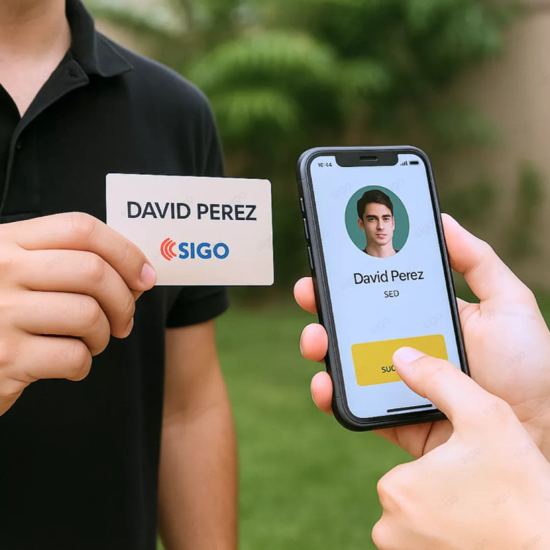 Tarjetas de Presentación NFC Personalizadas