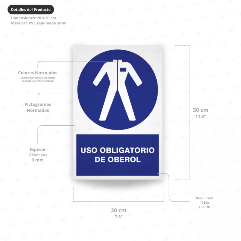 ‣ Rótulo: Uso Obligatorio de Oberol... | SIGO