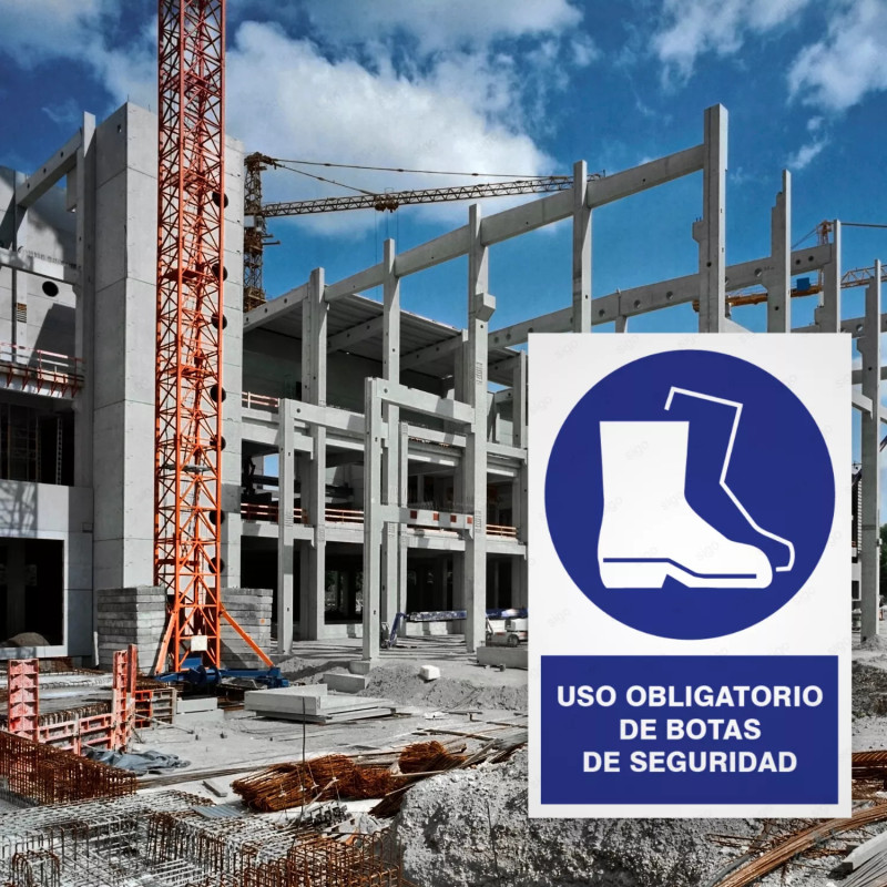 ‣ Uso obligatorio de botas de seguridad | SIGO