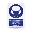 ‣ Rótulo Obligatorio: Casco y Protección Auditiva | SIGO