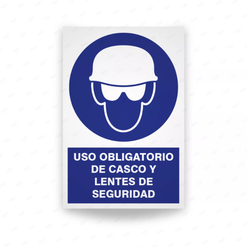 ‣ Uso obligatorio de casco y lentes... | SIGO