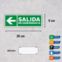 ‣ Rótulo Salida Emergencia Izquierda... | SIGO