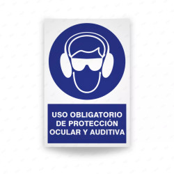 ‣ Rótulo Obligación: Uso Protección Ocular/Auditiva | SIGO