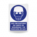 ‣ Uso de casco y máscara: Rótulo obligatorio | SIGO