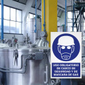 ‣ Uso de casco y máscara: Rótulo obligatorio | SIGO