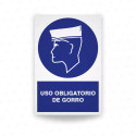 ‣ Uso obligatorio de gorro - Rótulo de Oblig... | SIGO