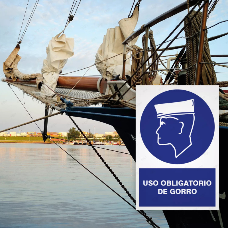 ‣ Uso obligatorio de gorro - Rótulo de Oblig... | SIGO