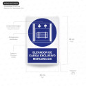 ‣ Rótulo Obligación - Elevador carga mercancías... | SIGO
