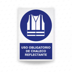 ‣ Uso obligatorio de chaleco reflectante... | SIGO
