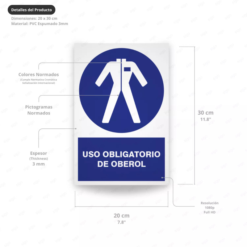 ‣ Rótulo: Uso Obligatorio de Oberol... | SIGO