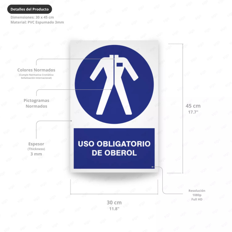 ‣ Rótulo: Uso Obligatorio de Oberol... | SIGO