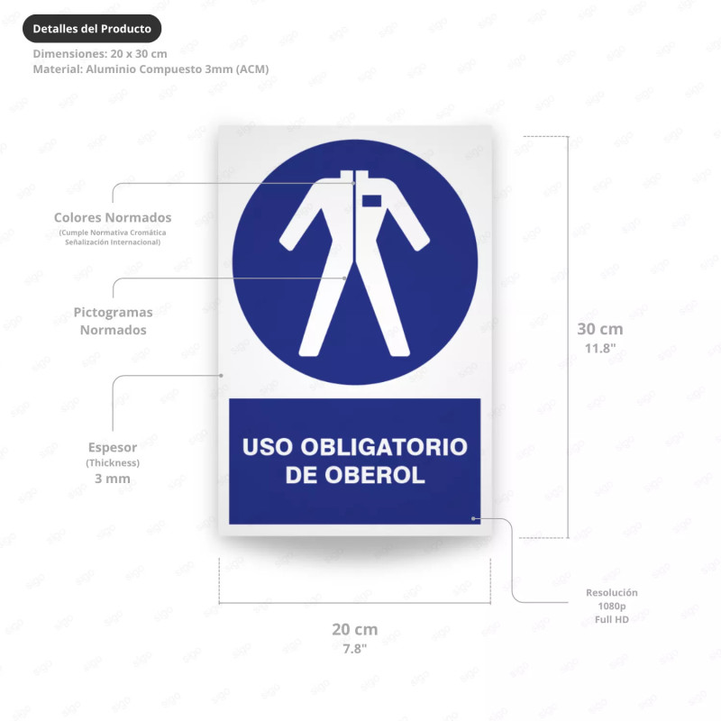 ‣ Rótulo: Uso Obligatorio de Oberol... | SIGO