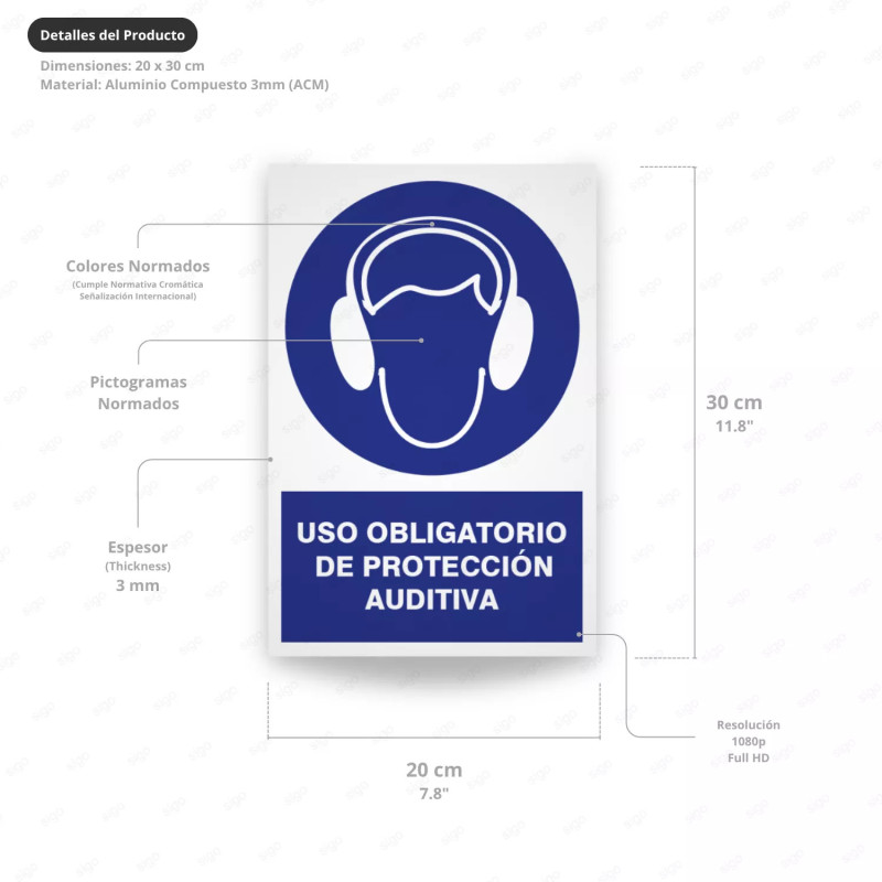 ‣ Uso obligatorio de protección auditiva... | SIGO