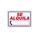 ‣ Rótulo "Se Alquila" Horiz... | SIGO