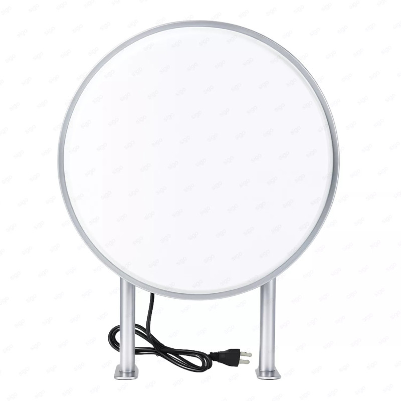 ‣ Caja de Luz Circular Acrílica LED | SIGO