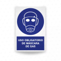 ‣ Rótulo: Uso obligatorio de máscara de gas | SIGO