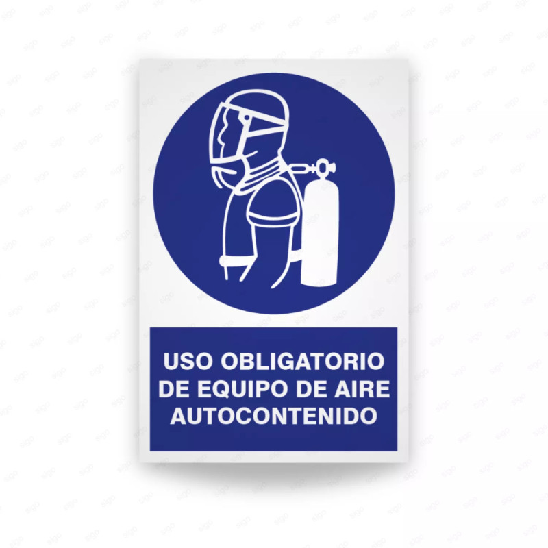 ‣ Rótulo: Uso de equipo de aire autocont... | SIGO