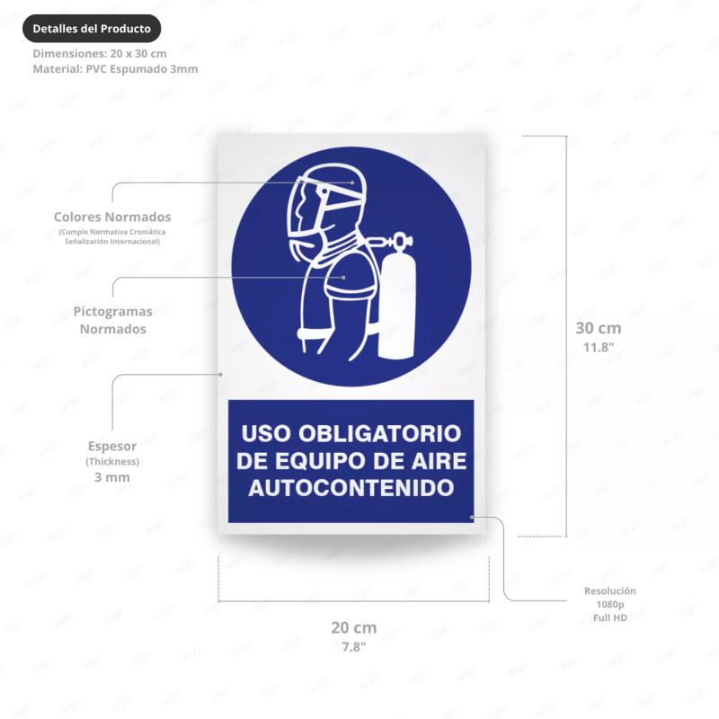 ‣ Rótulo: Uso de equipo de aire autocont... | SIGO