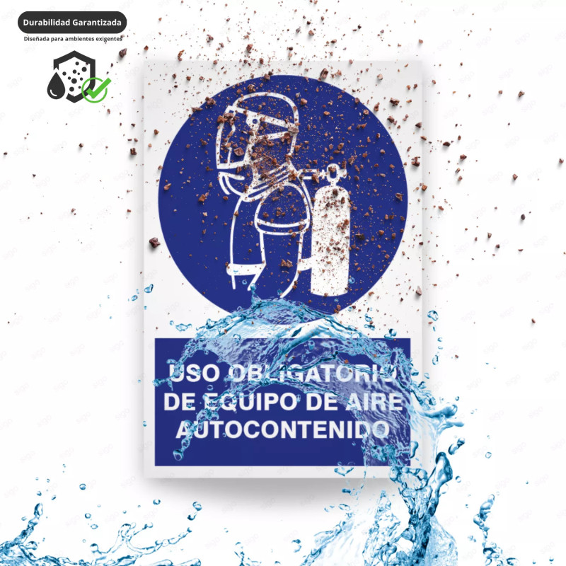 ‣ Rótulo: Uso de equipo de aire autocont... | SIGO