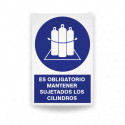 ‣ Rótulo: Mantener Sujetados Cilindros | SIGO