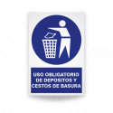 ‣ Uso obligatorio de depósitos y cestos... | SIGO