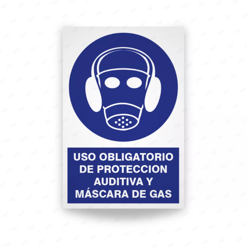 ‣ Rótulo Obligatorio: Protección Auditiva y Máscara... | SIGO
