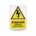 ‣ Rótulo Atención - Riesgo Eléctrico... | SIGO
