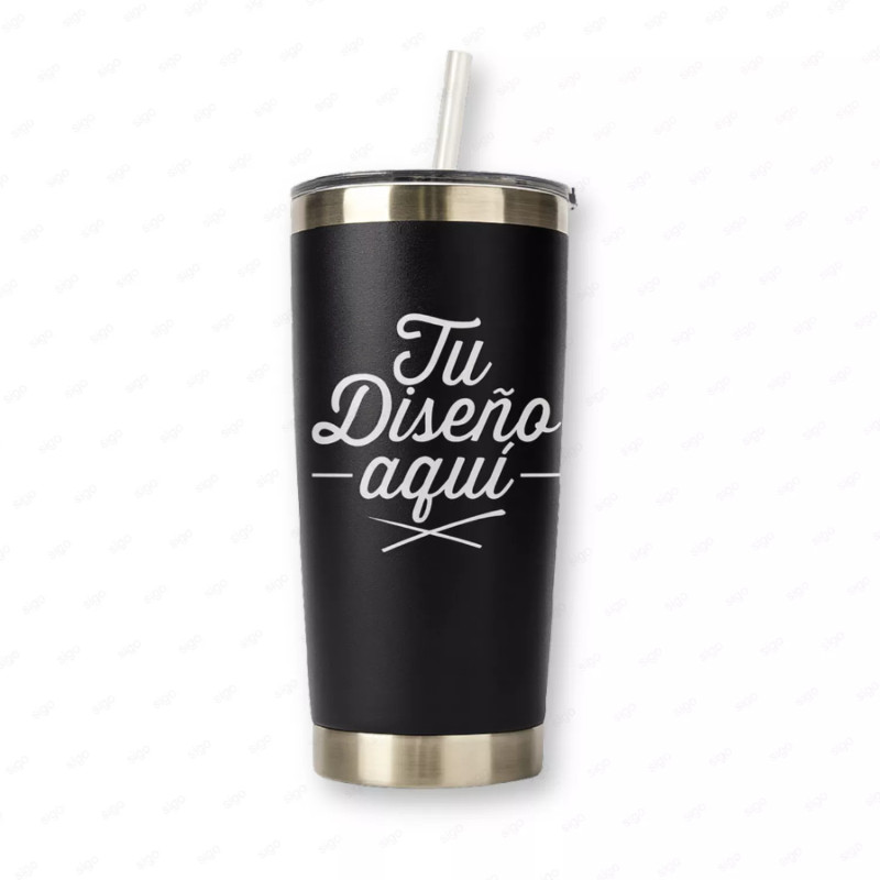 ‣ Vaso Térmico Personalizado 20oz Negro | SIGO