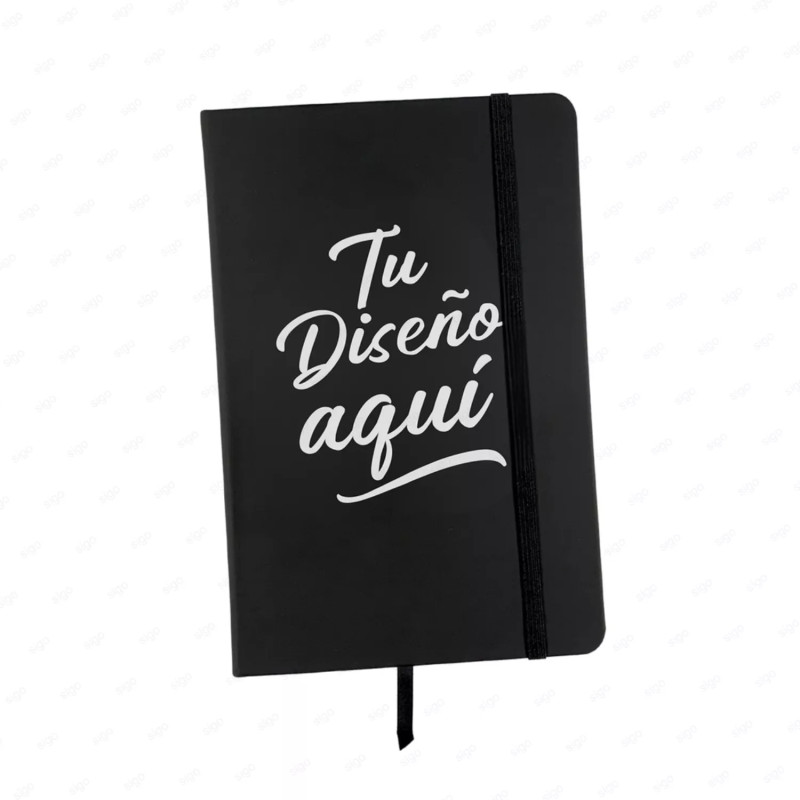 ‣ Agenda Personalizada Portada Lisa Negra | SIGO