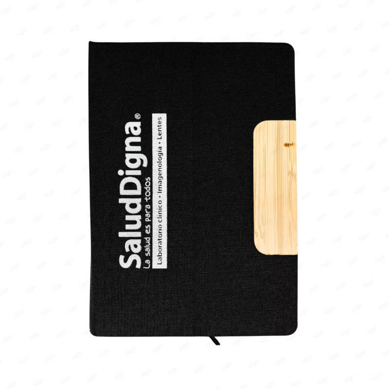 ‣ Agenda Personalizada Tela y Madera | SIGO