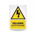 ‣ Rótulo Atención: Peligro Alto Voltaje... | SIGO