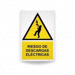 ‣ Rótulo: Riesgo de Descargas Eléctricas... | SIGO