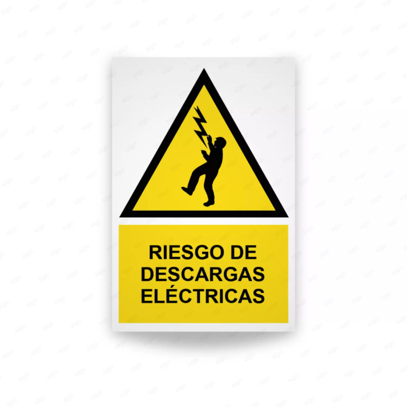 ‣ Rótulo: Riesgo de Descargas Eléctricas... | SIGO