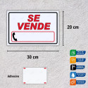 ‣ Rótulo "Se Vende" | SIGO